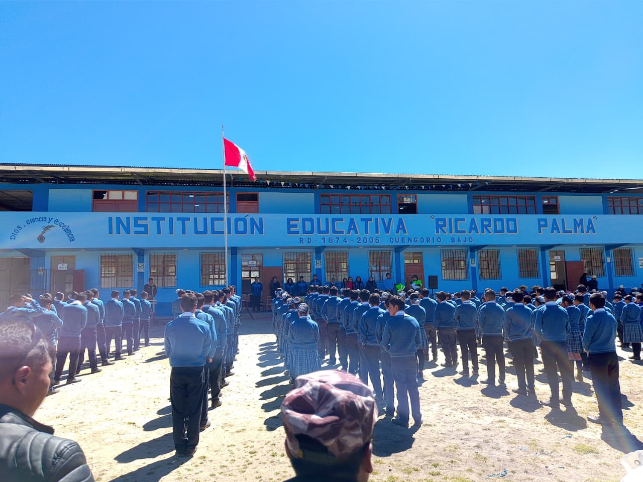 Estudiantes en el colegio
